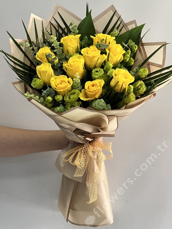 Yellow Rose Bouquet