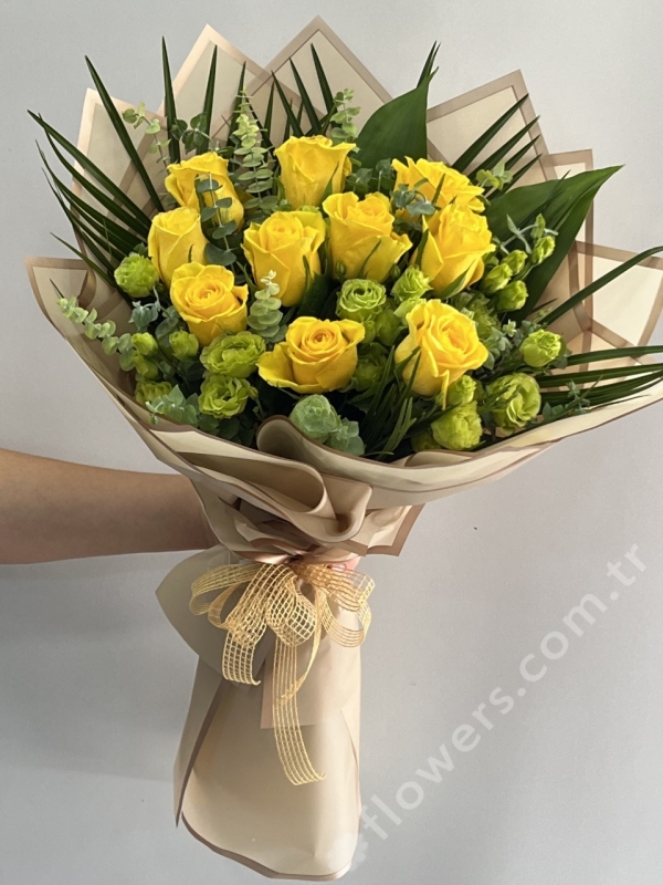 Yellow Rose Bouquet