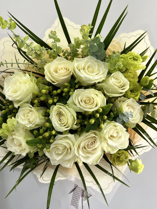 White Rose Bouquet