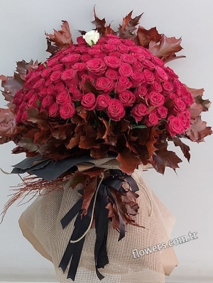 Luxury Premium 200 Red Rose Bouquet