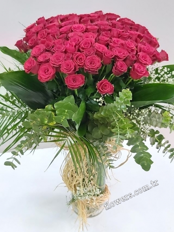 Special 101 Rose Luxury Arrangement